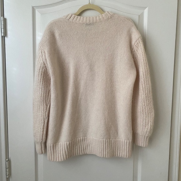 & Other Stories Wool Blend Oversized Cardigan - Picture 7 of 9